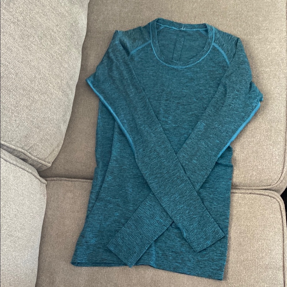 Teal Long Sleeve Top